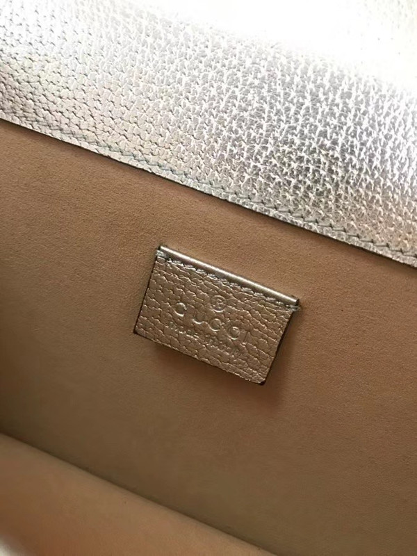 Gucci Silver Dionysus small shoulder bag