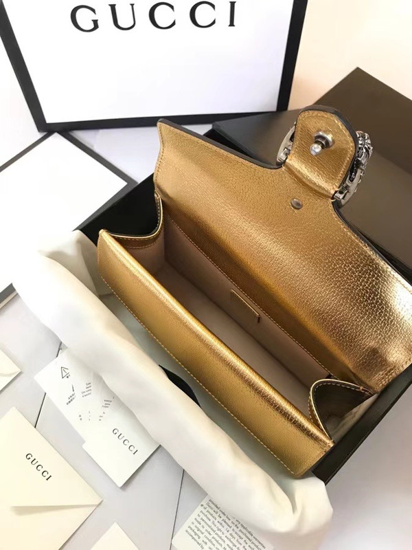 Gucci Gold Dionysus small shoulder bag