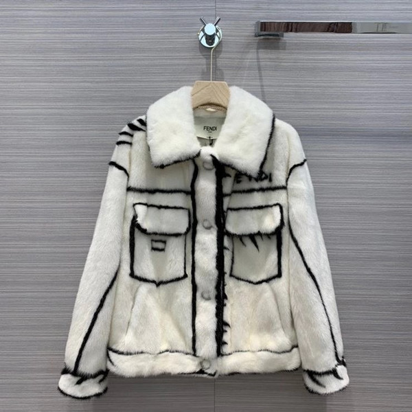 Fendi  Limited Edition Roma Joshua Vides mink coat
