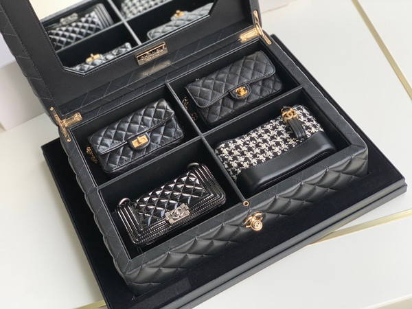 Chanel Limited Edition  Set of 4 Minis Bags  Black