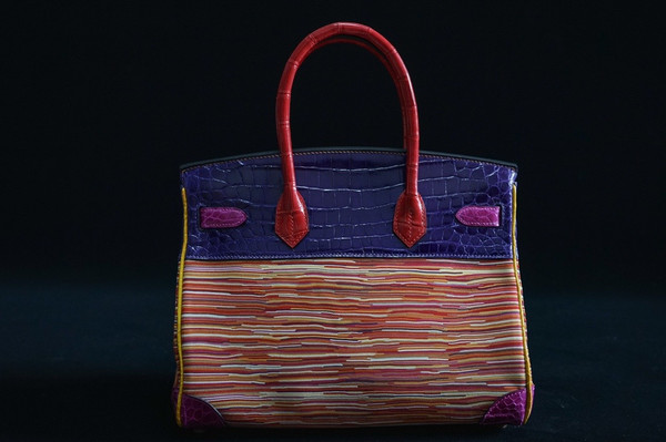 Hermes Niloticus Crocodile  Vibrato Leather BIRKIN 30CM Multiple color II