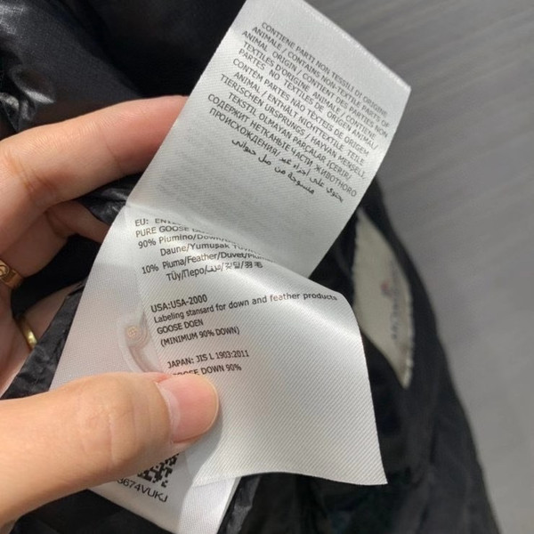 MONCLER COBALT Black coat