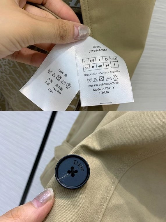 Christian Dior  TRENCH COAT Beige
