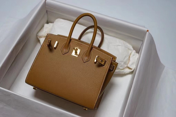 [Exclusive] Hermes Gold Birkin 20cm Epsom Gold Hardware