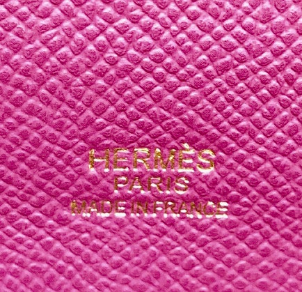 HERMES KELLY CUT CLUTCH BAG TOSCA EPSOM GOLD HARDWARE