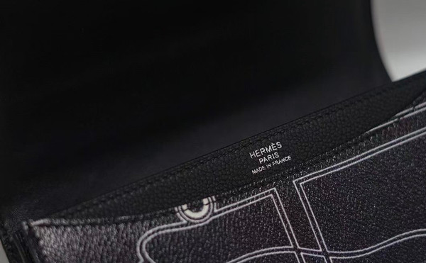 Hermès Limited Edition 2002 20cm Black Enamel Hardware