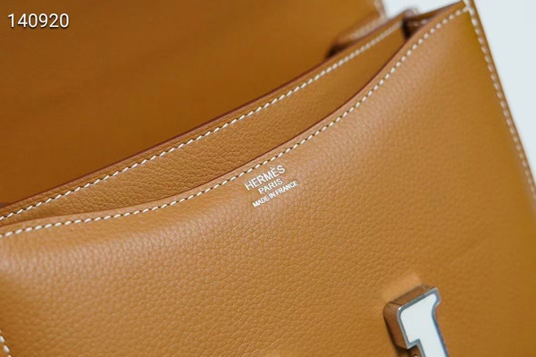 Hermes Gold  Constance Epsom leather 18cm With Enamel Hardware