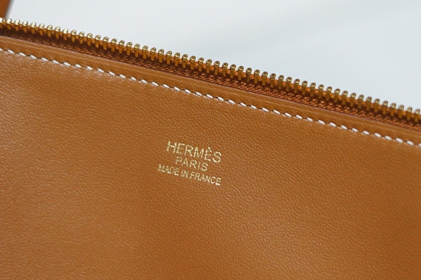 HERMES BOLIDE 31 2WAY HAND BAG BI-COLOR BOX CALF TOILE JEAN