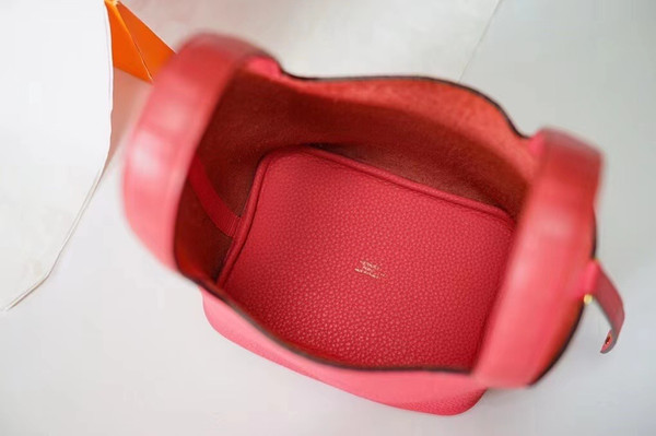 Hermes Picotin lock 18 Touch 8W Rose Azalee