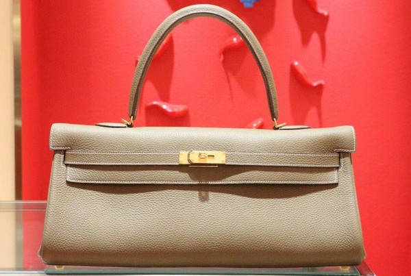 HERMÈS  Shoulder Kelly Etoupe
