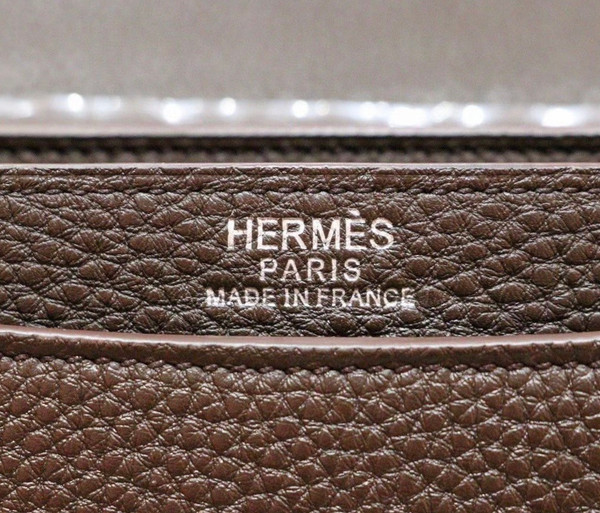 Hermès Sac a Depeche 38 briefcase Marron