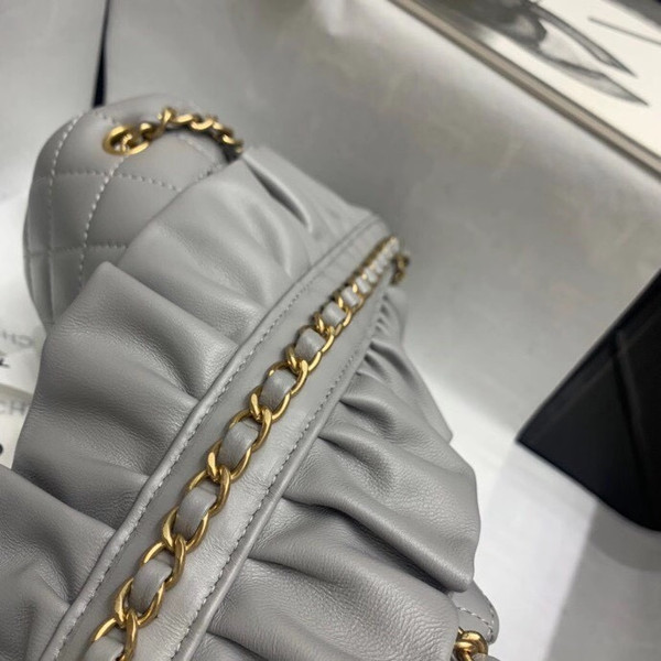Chanel Bag Romance Rectangular Mini Flap Bag Grey