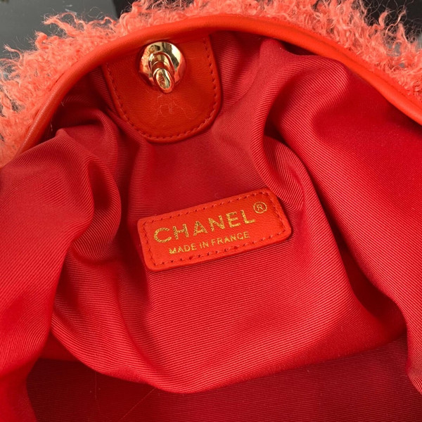 Chanel Large Hobo Bag Orange