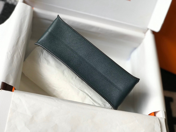 Hermes 2Q Vert Anglais Kelly Danse Bag Evercolour Leather Gold Hardware