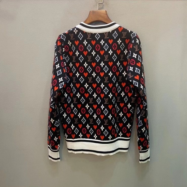 Louis Vuitton 1A8M31  GAME ON STRIPED HEM JACQUARD KNIT PULLOVER
