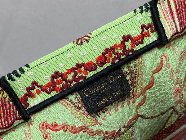 Christian Dior DIOR BOOK TOTE Multicolor Dior In Lights Embroidery