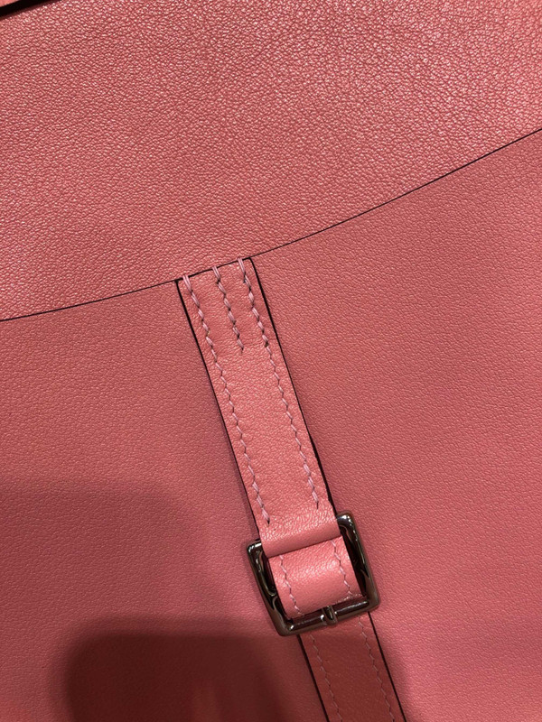 Hermes Pink Sakura Halzan mini bag