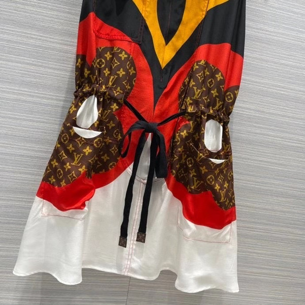 Louis Vuitton 1A8LXX  GAME ON MACRO MONOGRAM FLOWER STATEMENT SHORT JUMPSUIT