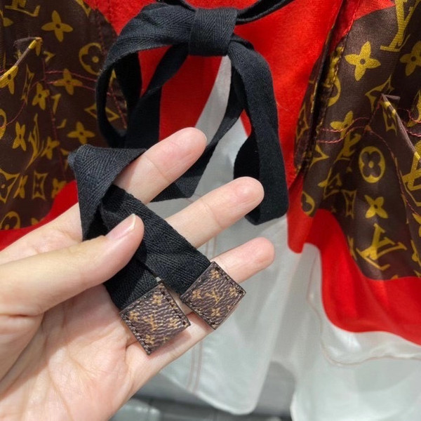Louis Vuitton 1A8LXX  GAME ON MACRO MONOGRAM FLOWER STATEMENT SHORT JUMPSUIT