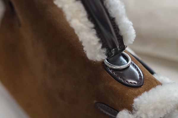 [Exclusive] Hermès Kelly 25 Limited Edition Teddy Shearling Bag