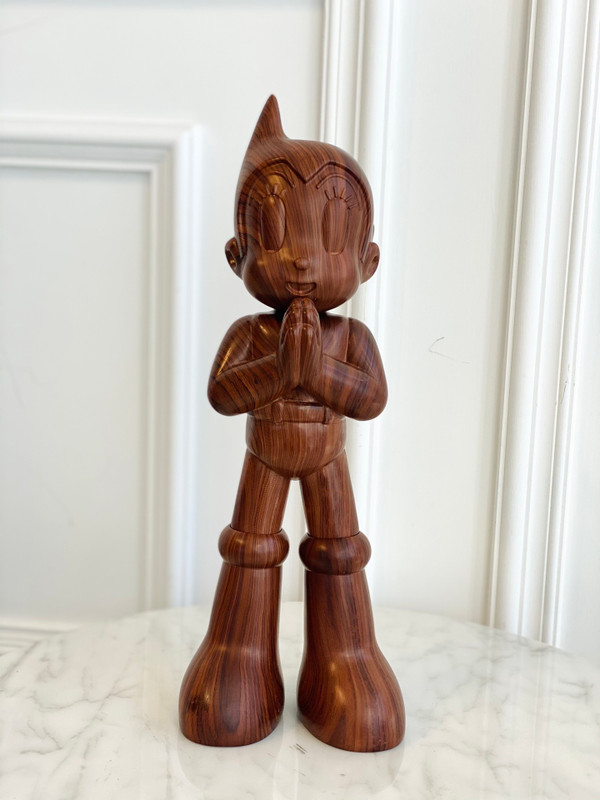 GREETING ASTRO BOY [WOOD] BY TOYQUBE [Price for one piece]