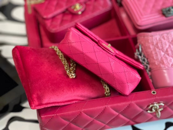 Chanel Limited Edition  Set of 4 Minis Bags  Pink