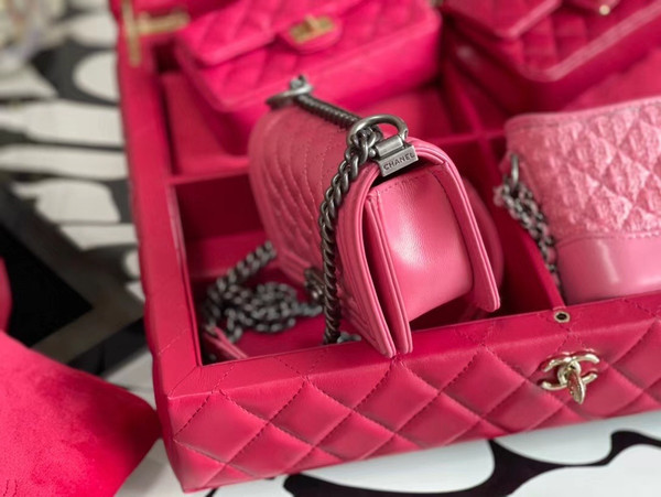 Chanel Limited Edition  Set of 4 Minis Bags  Pink