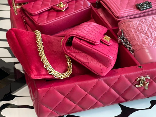 Chanel Limited Edition  Set of 4 Minis Bags  Pink