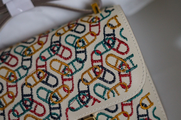 Hermes 2021 Limited Edition Embroidered Constance 18 Epsom Leather Gold Hardware