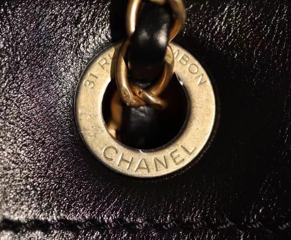 Chanel Shopping Bag with Crystal Pearls, Diamante, Enamel