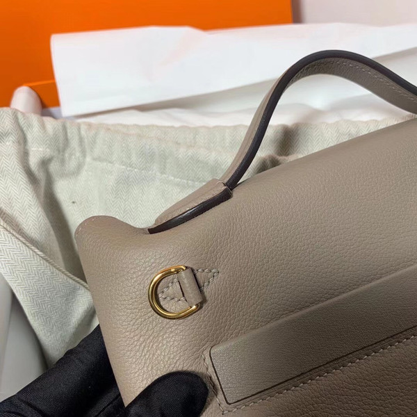 Hermès Mini 24/24 – 21 Bag M8 Gris Asphalte Evercolor/Swift leather