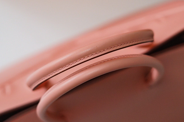 Hermes Shadow Birkin 35 Sakura Pink Swift Palladium Hardware