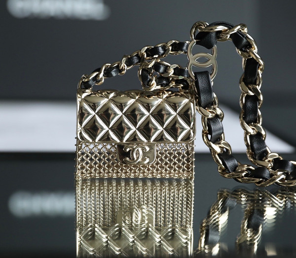 Chanel metal bag belt