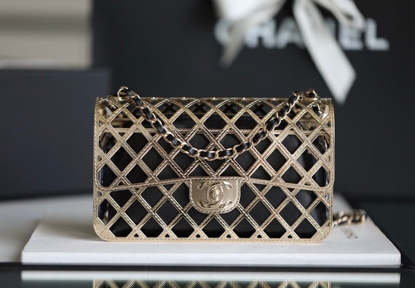 Chanel Limited Edition Metal evening bag SS2021