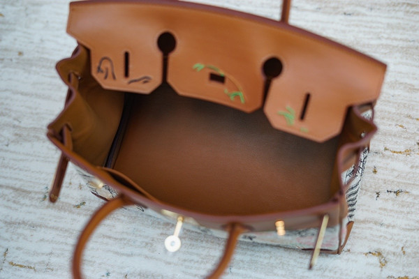 [Online Exclusive]Hermes Faubourg Tropical Birkin 30 Gold