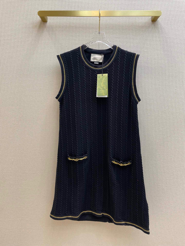 Gucci Double G chain dress