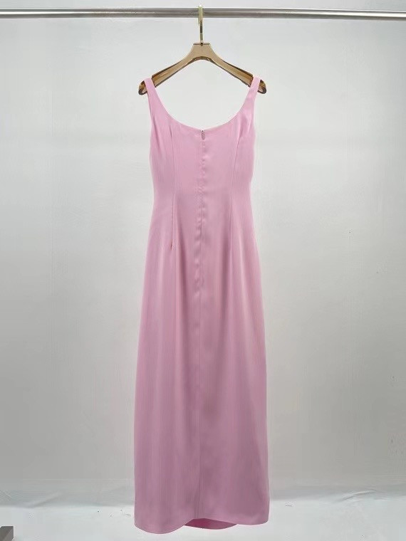 Versace Medusa floor-length dress Pink