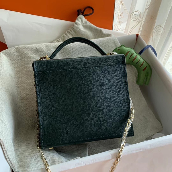 Hermes Cinhetic bag 6O Vert Cypres