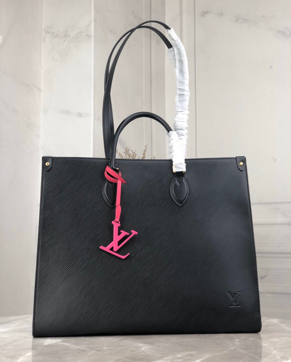 Louis Vuitton M56080  ONTHEGO MM Black Epi Leather