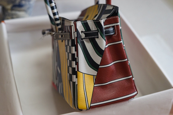 Hermès "One Two Three and Away We Go" Limited Edition Birkin 25cm Palladium Hardware