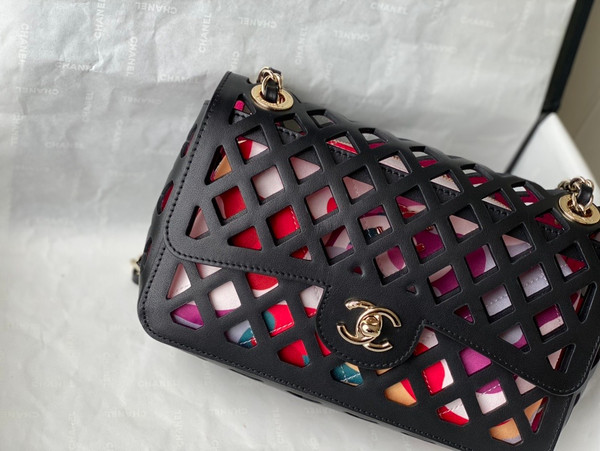 Chanel FLAP BAG AS2370 Black