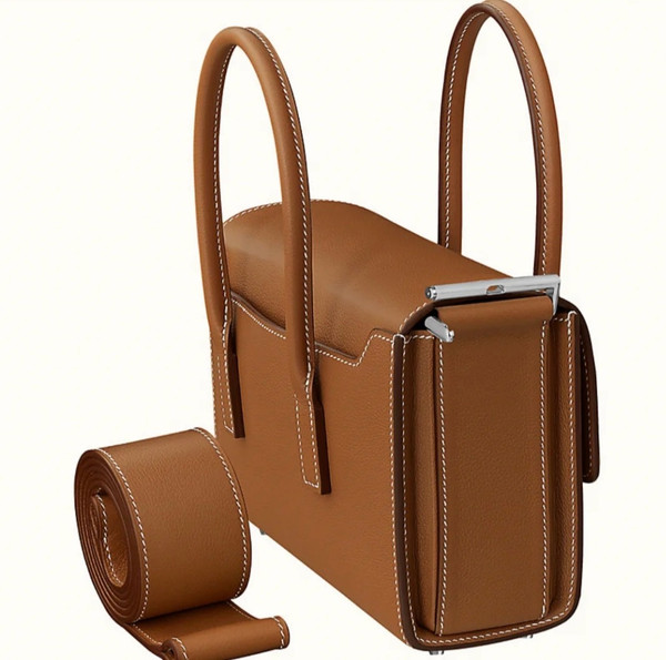  HERMES New Drag 22 Bag Gold
