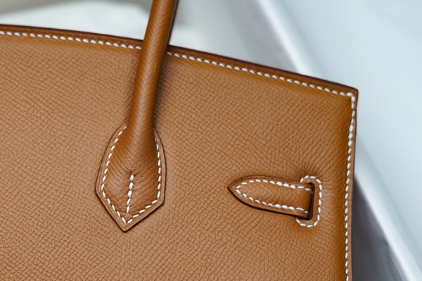 Hermes Birkin 25 Sellier Gold Madame Grain Gold Hardware