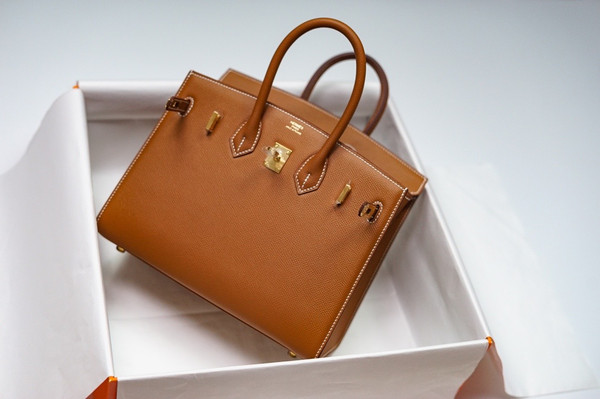 Hermes Birkin 25 Sellier Gold Madame Grain Gold Hardware