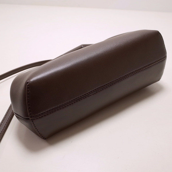 FENDI FIRST MEDIUM Dark Brown leather bag