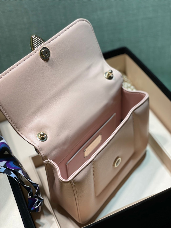 BVLGARI SPECIAL EDITION MARY KATRANTZOU X BVLGARI TOP HANDLE PINK