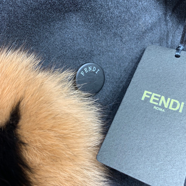 Fendi Black wool coat