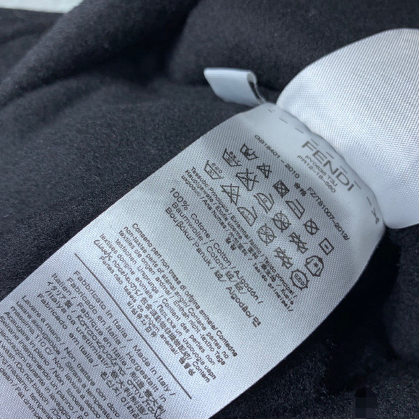 Fendi Black wool coat
