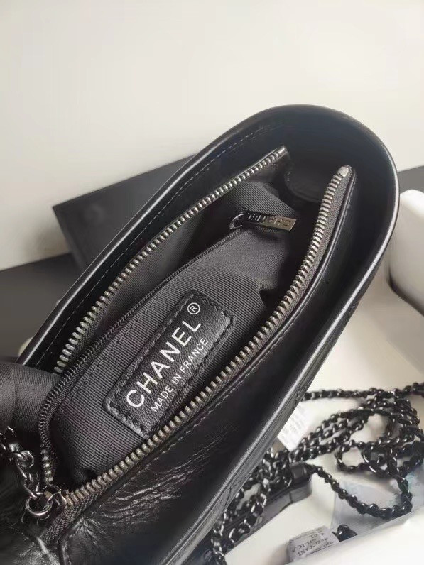 CHANEL'S Limited Edition All-Black GABRIELLE Small Hobo Bag