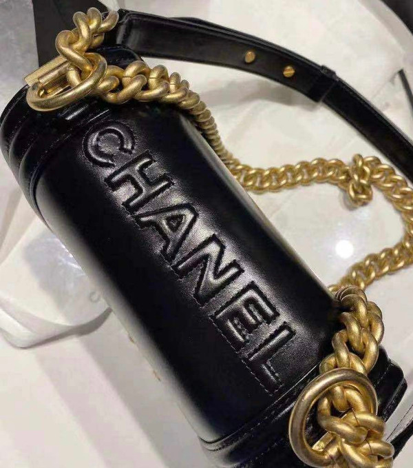 Chanel MINI BOY CHANEL HANDBAG BLACK